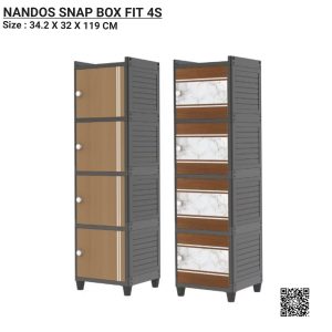 NANDOS SNAP BOX FIT 4 SUSUN