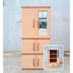IVORY 2P4R HAMBALANG RATTAN + CERMIN