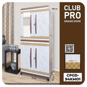 LEMARI CLUB PRO BO94 JUMBO + CERMIN