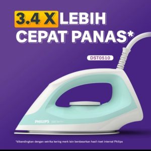 PHILIPS SETRIKA DST 0510 DRY IRON