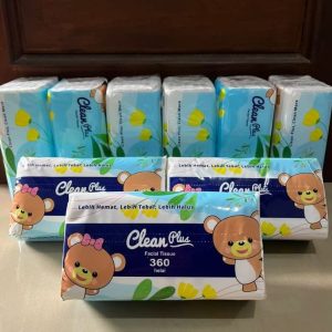 TISU CLEAN PLUS 360SHEET/2PLY
